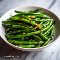 Sauteed Baguio Beans Recipe for 4 Servings