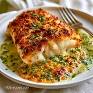Baked Cod with Boursin Cheese for 4