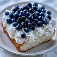 Blueberry Angel Food Cake Dessert for 12