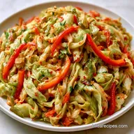 Boiled Cabbage with Peppers in 35 Minutes