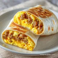Breakfast Egg Burrito in 30 Minutes