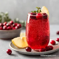 Christmas Mimosa: Vanilla and Cranberry