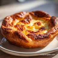 Croissant Breakfast Pie with Bacon and Spinach