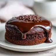 Easy Chocolate Cake Recipe with Ganache for 12