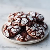 Easy Chocolate Crinkle Cookies: Fudgy and Rich