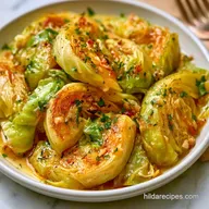 Garlic Butter Boiled Cabbage in 30 Min