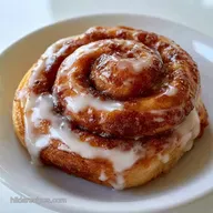 Tender Glazed Cinnamon Bun for 12