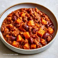 Sweet Potato Chili with Turkey