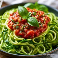 Zucchini Spaghetti in 35 Minutes