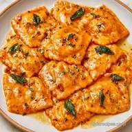 Pumpkin Ravioli for 6 Servings