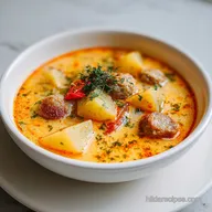 Ultra-Creamy Italian Sausage and Potato Soup