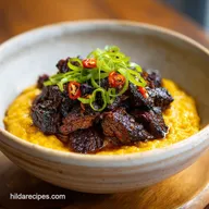 Korean BBQ Beef Bowl with Creamy Corn