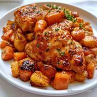 Quick Fall Chicken Dinner for 4 Servings