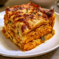 Pumpkin Lasagna for 12 Slices