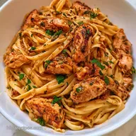 Slow Cooker Chicken Alfredo: Creamy