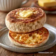 Sourdough English Muffins: Make-Ahead