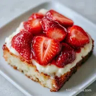 Strawberry Angel Food Cake Dessert for 12