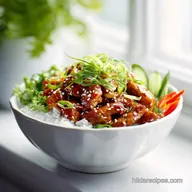 Teriyaki Chicken Bowl for 4 Servings