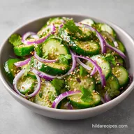 Thai Cucumber Salad: Crunchy and Zesty