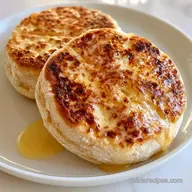 Toasted English Muffins with Cornmeal