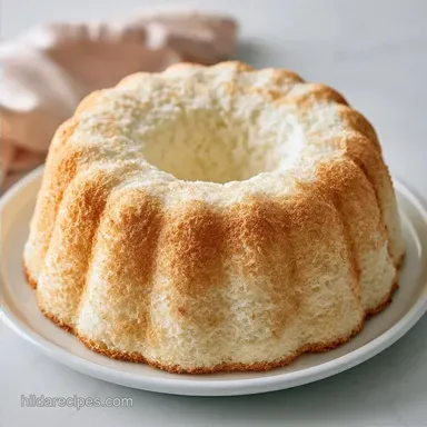 Angel Food Bundt Cake for 16 Servings