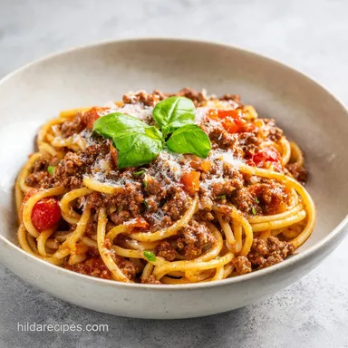 Authentic Italian Bolognese Sauce with Silky Beef Texture