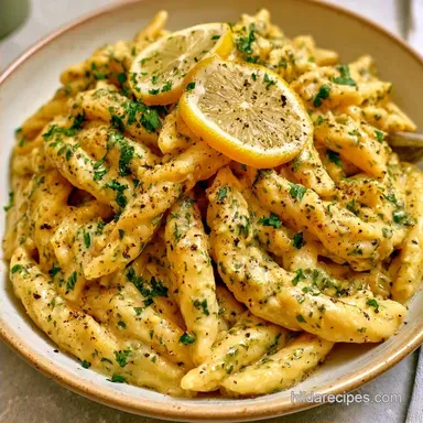 Baked Lemon Boursin Pasta in 40 Minutes