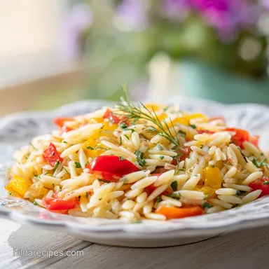The Best Orzo Pasta Salad in 25 Minutes