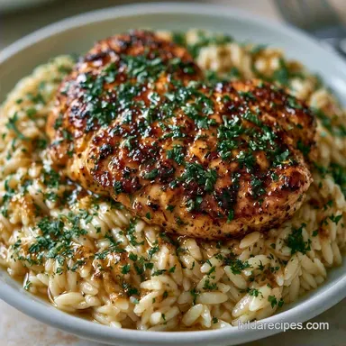 Boursin Chicken Orzo in 40 Minutes