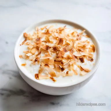 Brazilian Coconut Pudding: Silky Recipe Card