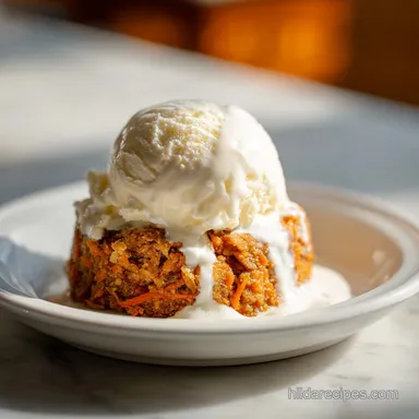 Carrot Cake Ice Cream with Cream Cheese | For 12 Servings