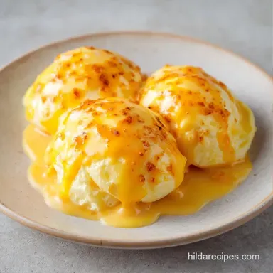 Cheesy Egg Scramble in 7 Minutes Recipe Card