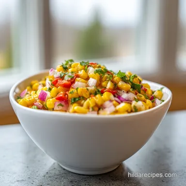 Corn Salsa Recipe from Chipotle: A Fresh Side Dish in 15 Minutes