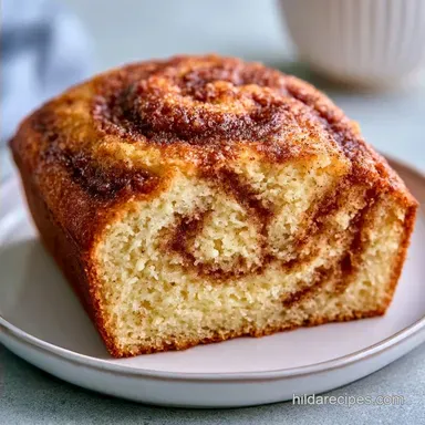 Cinnamon Quick Bread with Sour Cream