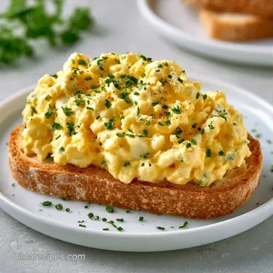 Classic Egg Salad with Greek Yogurt Recipe Card