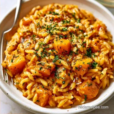 One-Pot Butternut Squash Orzo