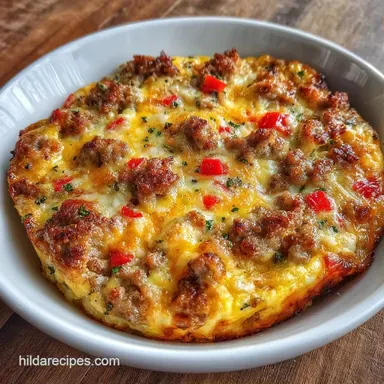 Crockpot Breakfast Casserole: Make-Ahead Recipe Card