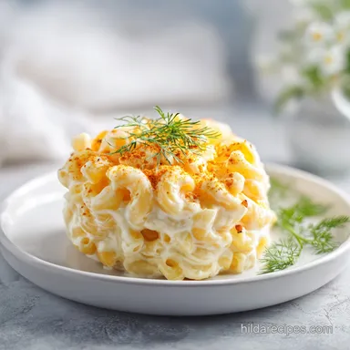 Easy Macaroni Salad in 25 Minutes Recipe Card