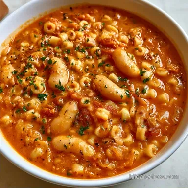 Easy Pasta Fagioli in 35 Minutes