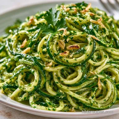 Zucchini Noodles in 15 Minutes Recipe Card