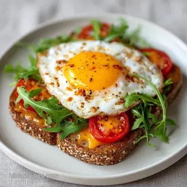 Fried Egg Sandwich in 8 Minutes Recipe Card