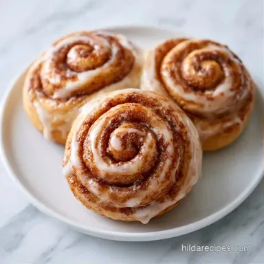 Cinnamon Rolls with Heavy Cream Recipe Card