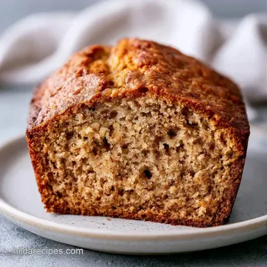 Healthy Banana Bread with Greek Yogurt Recipe Card