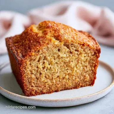 Healthy Banana Bread with Greek Yogurt