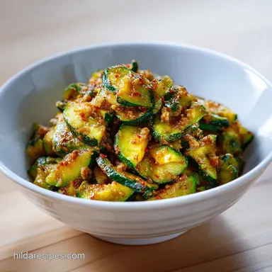 Japanese Hibachi Zucchini for 4 Servings