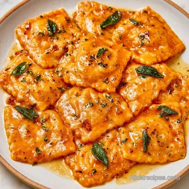 Pumpkin Ravioli for 6 Servings