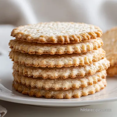 Homemade Vanilla Wafer Cookies in 27 Minutes