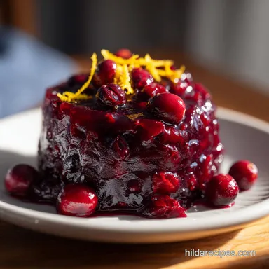Honey Bourbon Cranberry Sauce: Make-Ahead