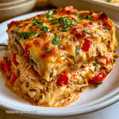 Enchilada Casserole for 8 Servings