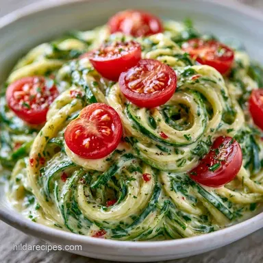 Low Carb Zucchini Pasta in 30 Minutes